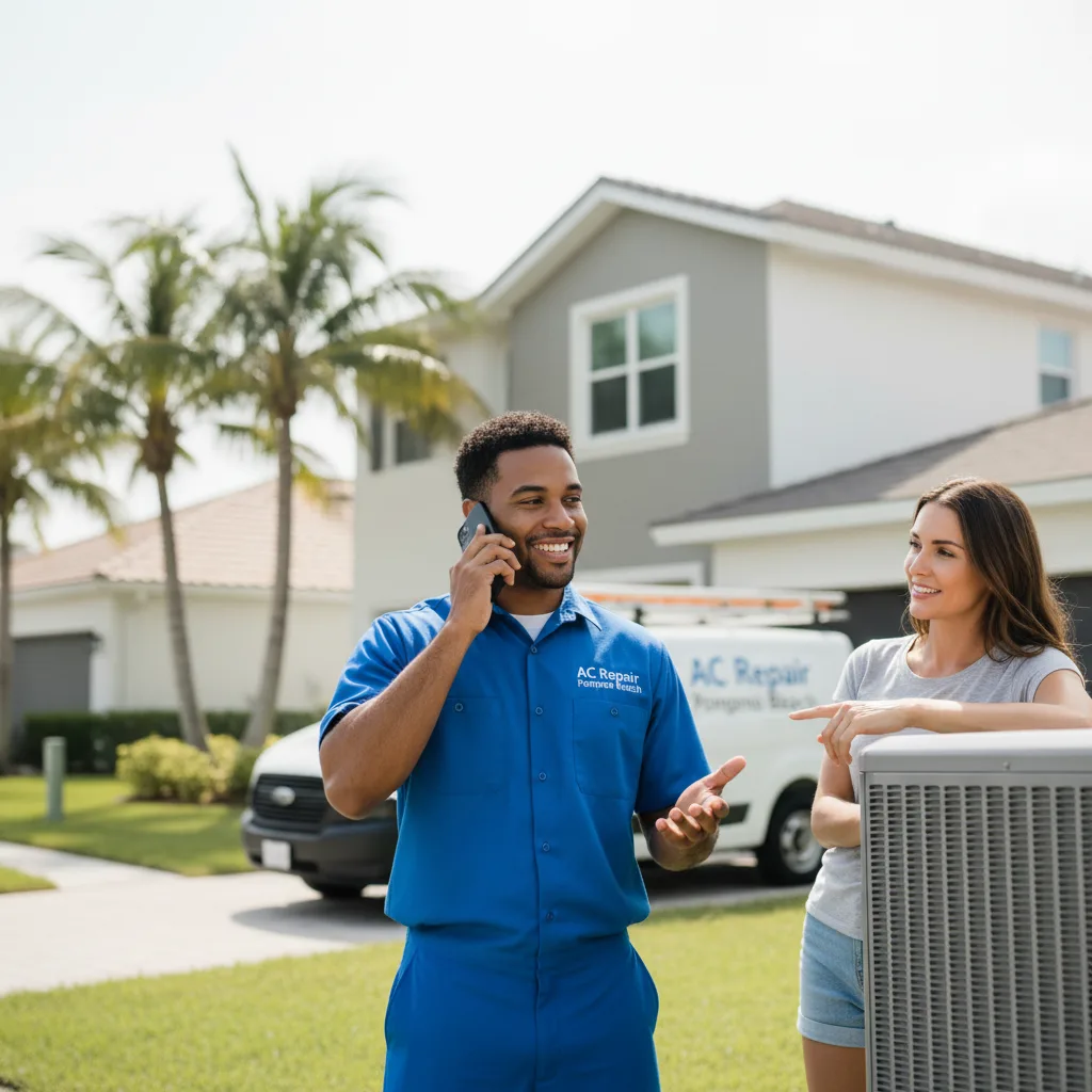 AC Repair Pompano Beach customer support in Fountaintown